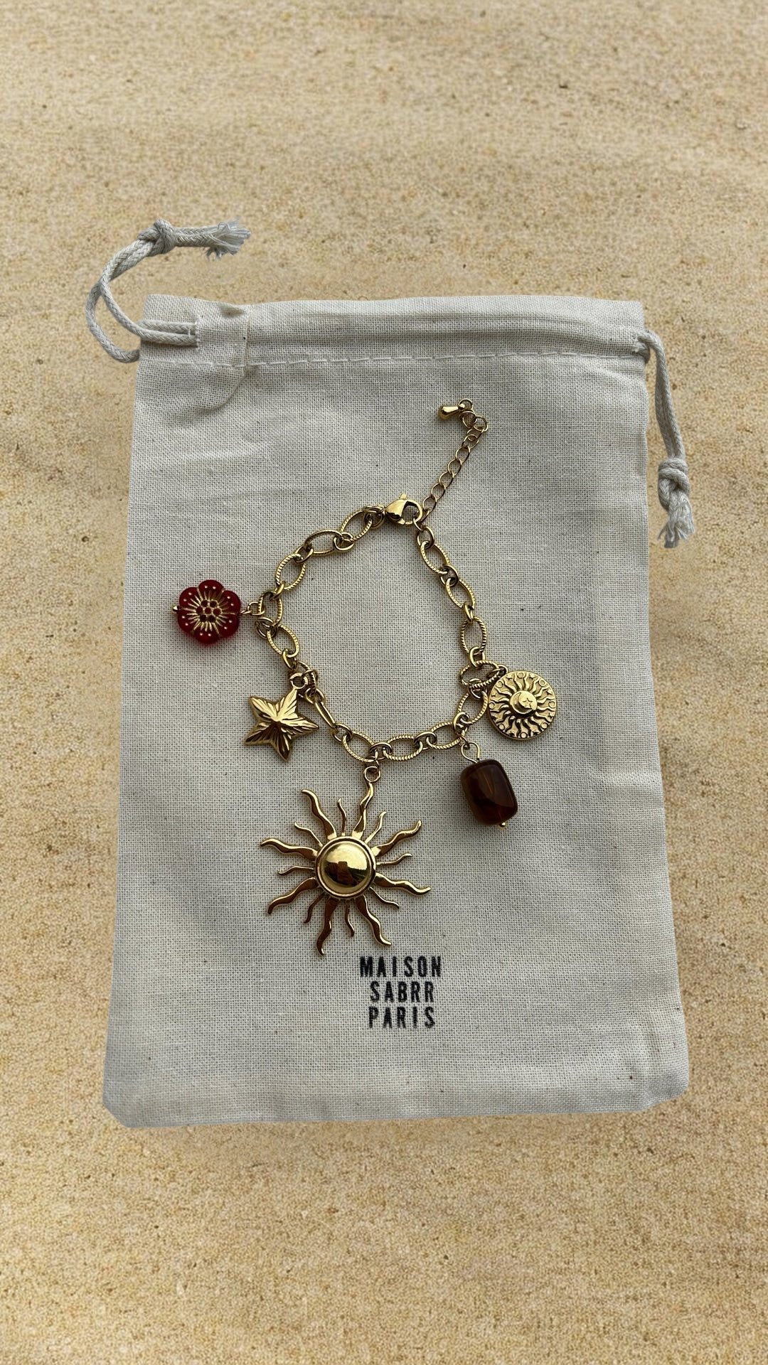 Bracelet sun red