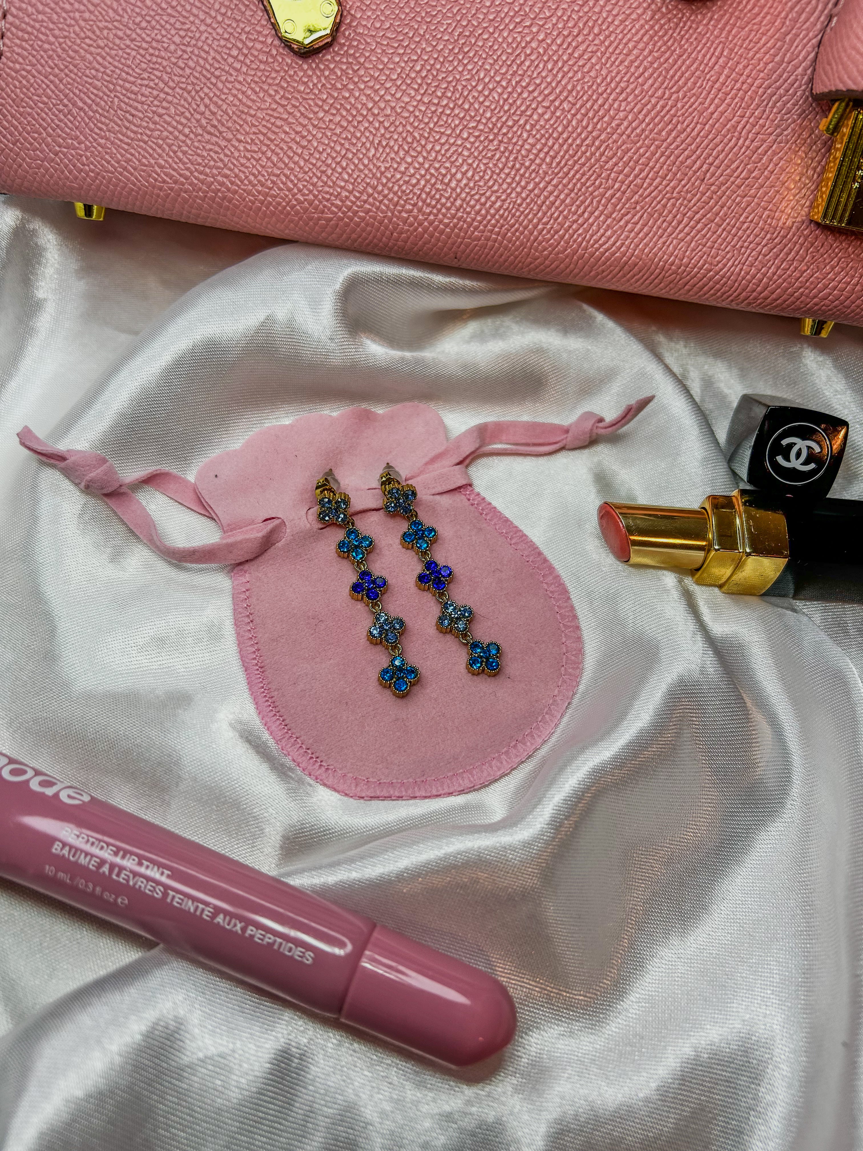 Boucle d'oreille flowers