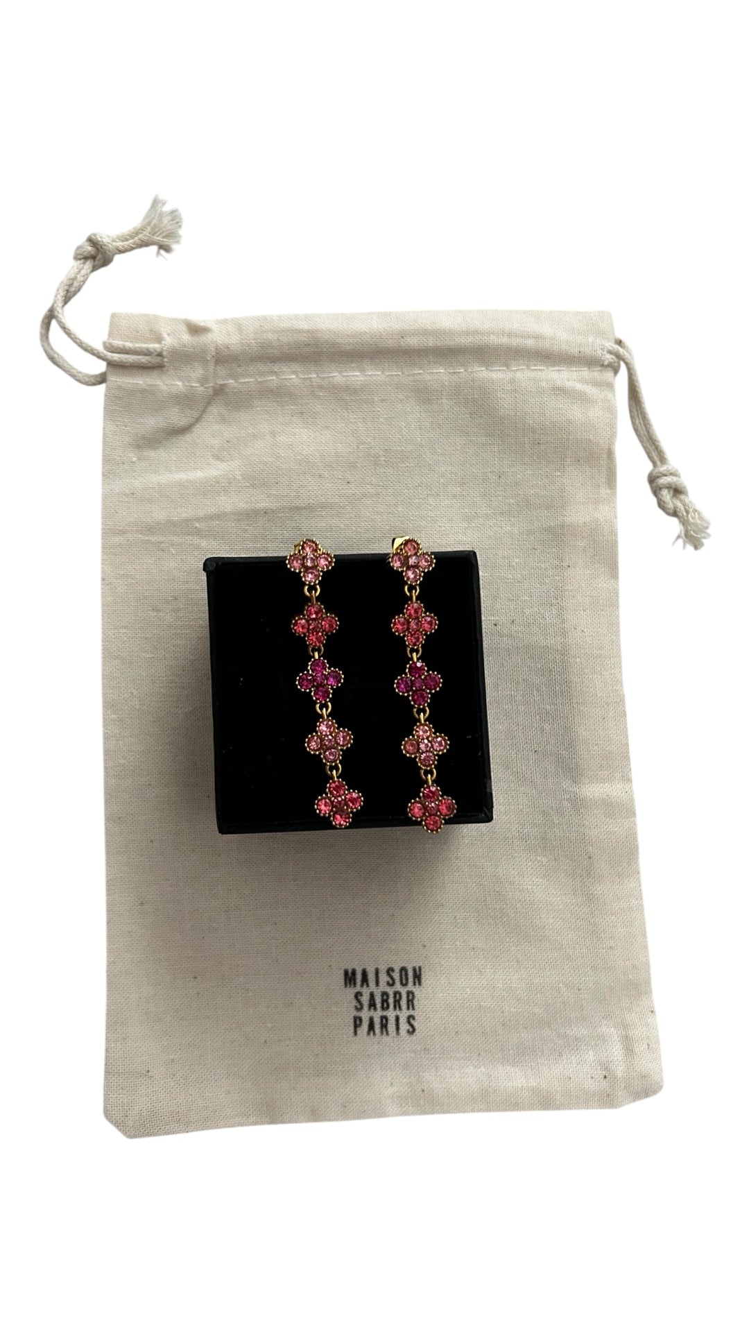 Boucle d'oreille flowers