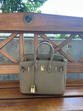 Mimi bag taupe 25 cm