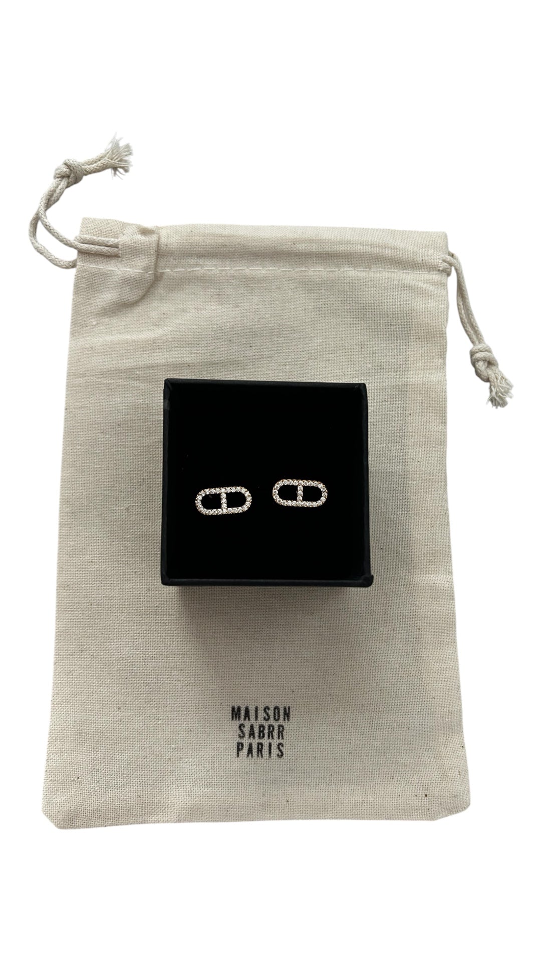 Boucle d'oreille CD gold