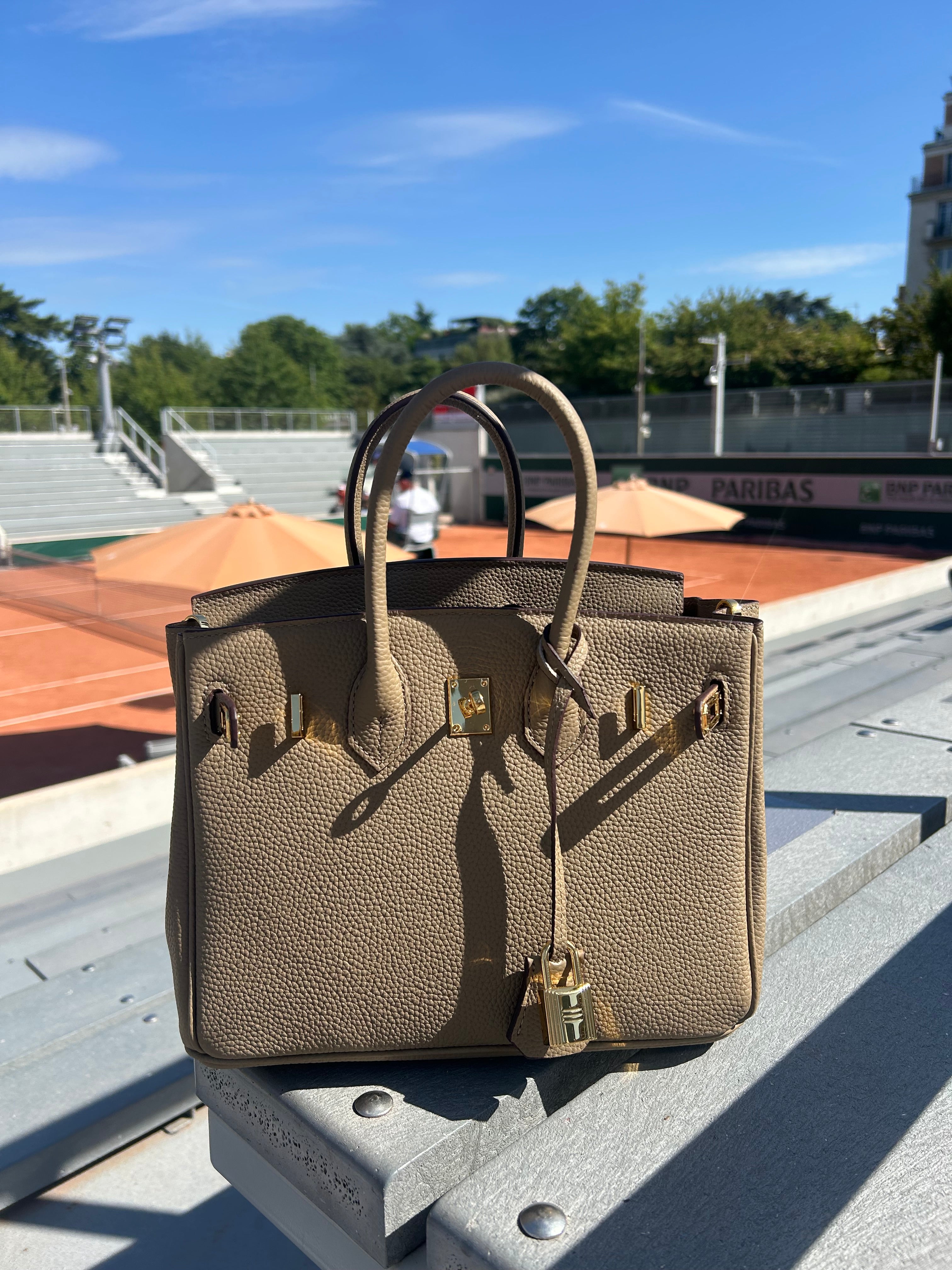 Mimi bag taupe 25 cm