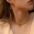 Parure deux pièces gold